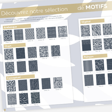 Une nouvelle offre de motifs de tôle !